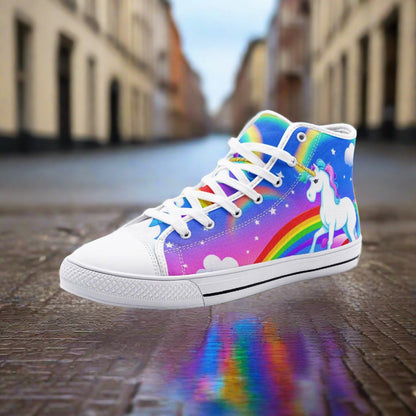 Unicorns Rainbows Clouds - Freaky Shoes®