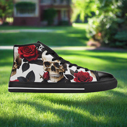 Skulls Roses Deluxe Men - Freaky Shoes®