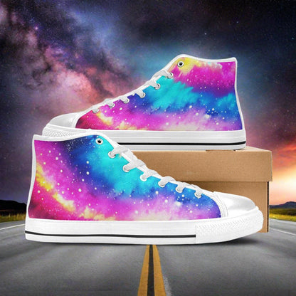 Galaxy Tie Dye Men - Freaky Shoes®