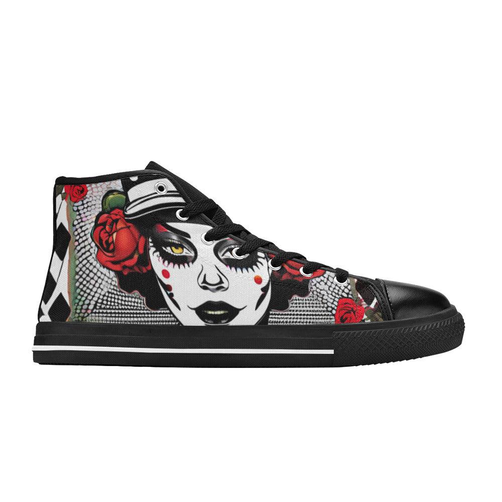 Clown Woman Roses Men - Freaky Shoes®