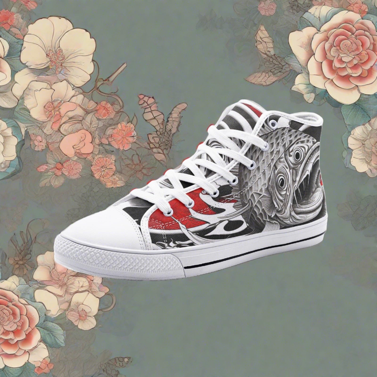 Japanese Fish Art - Freaky Shoes®