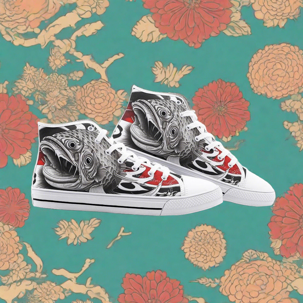 Japanese Fish Art - Freaky Shoes®