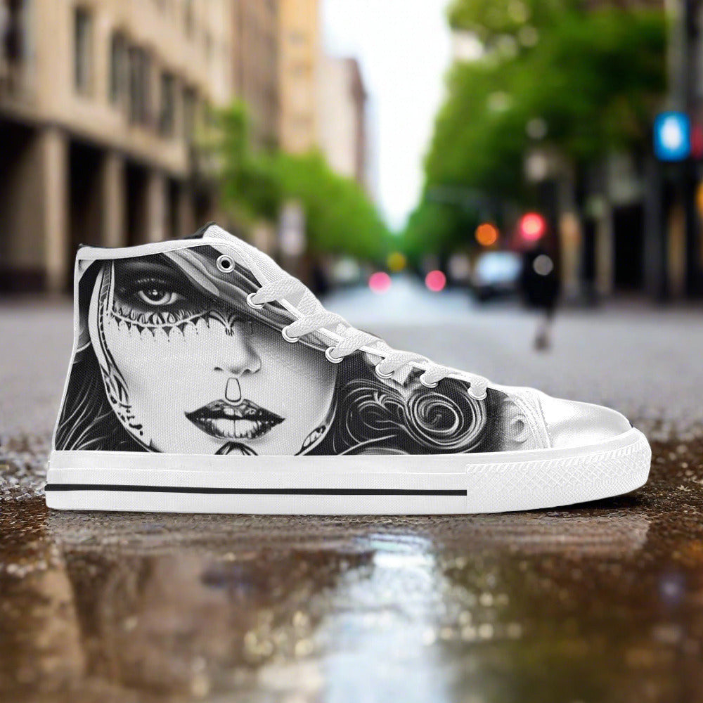 Sugar Skull Woman Men - Freaky Shoes®