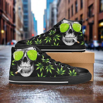 420 Skull Art Women - Freaky Shoes®