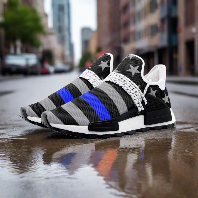 Thin Blue Line Flag - Freaky Shoes®