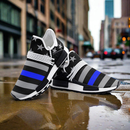 Thin Blue Line Flag - Freaky Shoes®