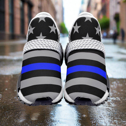 Thin Blue Line Flag - Freaky Shoes®