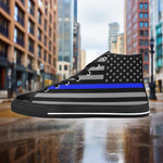 Thin Blue Line Flag Men - Freaky Shoes®