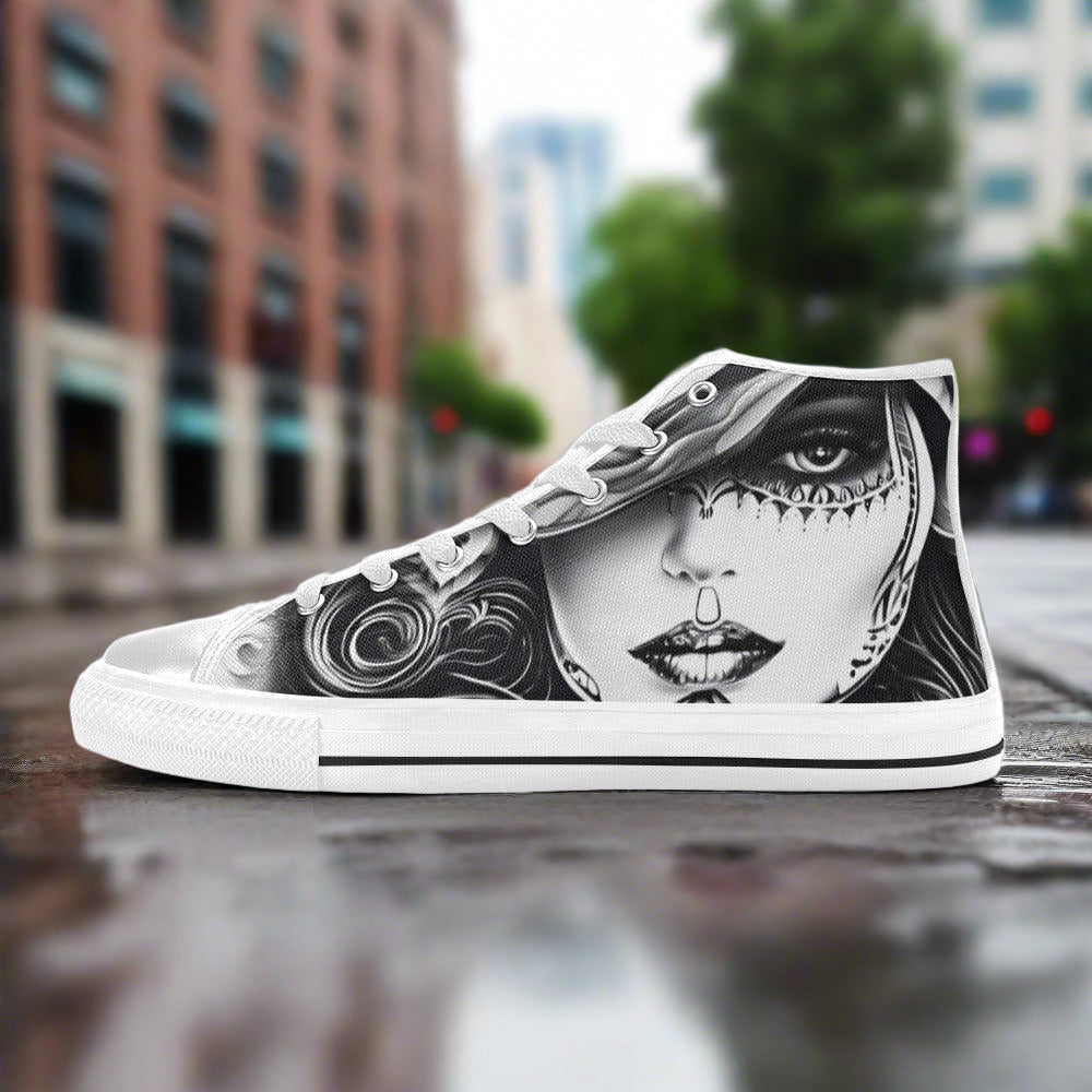 Sugar Skull Woman Men - Freaky Shoes®