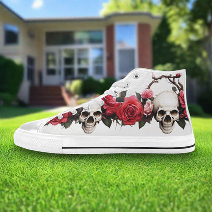 Skulls Roses Deluxe Men - Freaky Shoes®