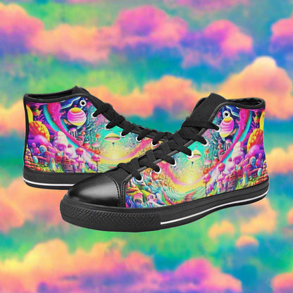 Book Gift Unique Literary Wearable Bold Art - Freaky Shoes