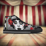 Clown Woman Roses Women - Freaky Shoes®
