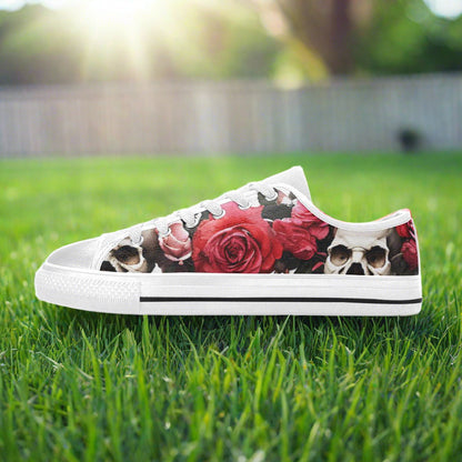 Skulls Roses Deluxe Women - Freaky Shoes®