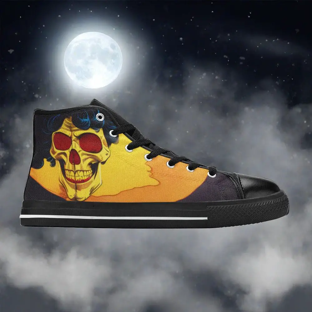 Retro Skull Art Men - Freaky Shoes®