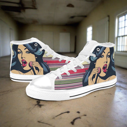 Fox Orange Rust Autumn Forest Bold Art - Freaky Shoes