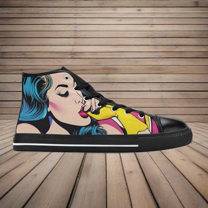 Retro Woman Art Men - Freaky Shoes®