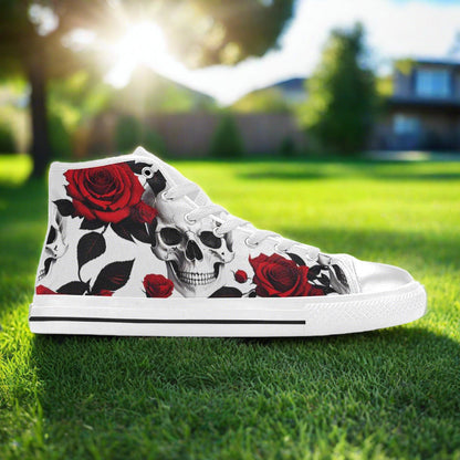 Skulls Roses Deluxe Men - Freaky Shoes®