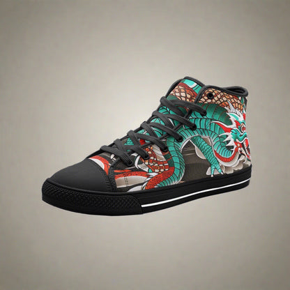 Japanese Dragon Art - Freaky Shoes®