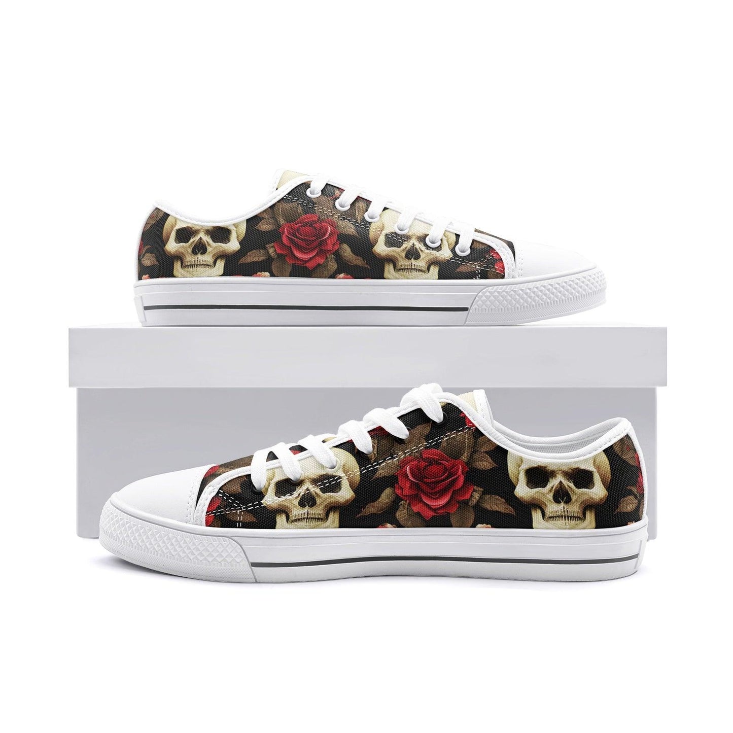 Rose Skulls - Freaky Shoes®