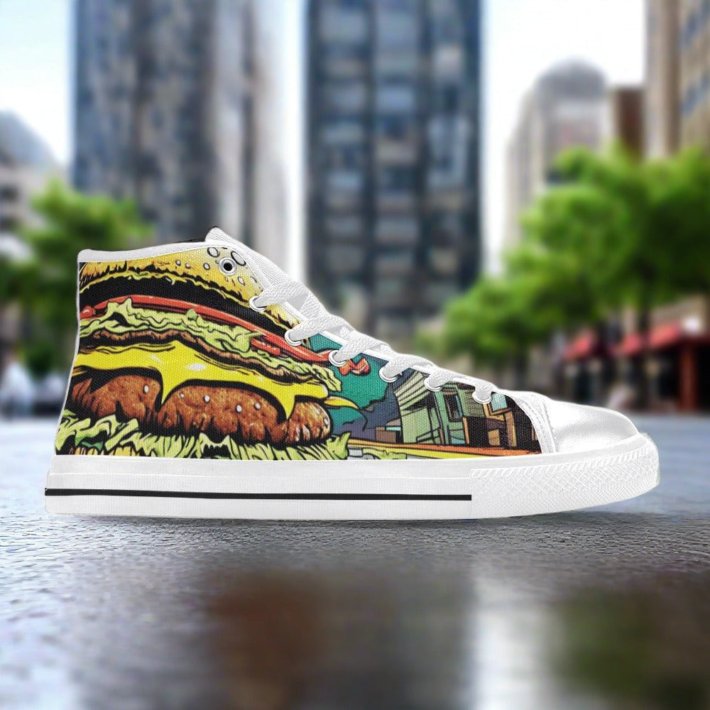 Print On Demand Custom Art Panel Bold Art - Freaky Shoes
