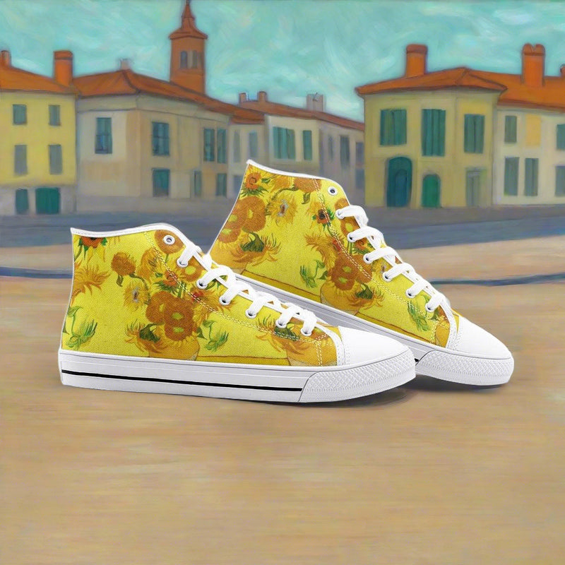 "Sunflowers" by Vincent Van Gogh - Freaky Shoes®