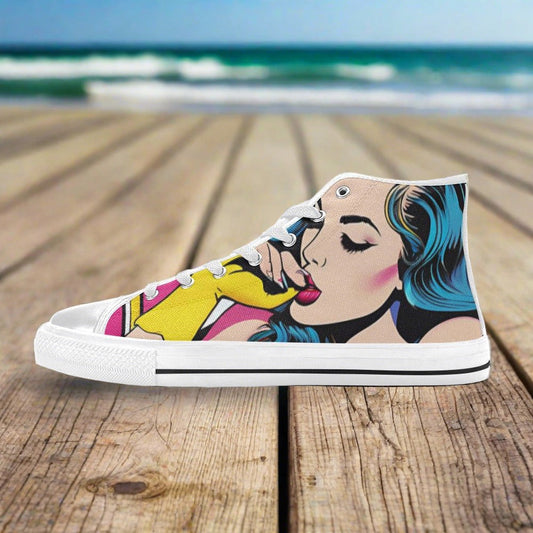 Retro Woman Art Woman - Freaky Shoes®