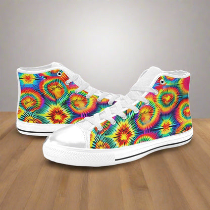 Rainbow Tie Dye Men - Freaky Shoes®