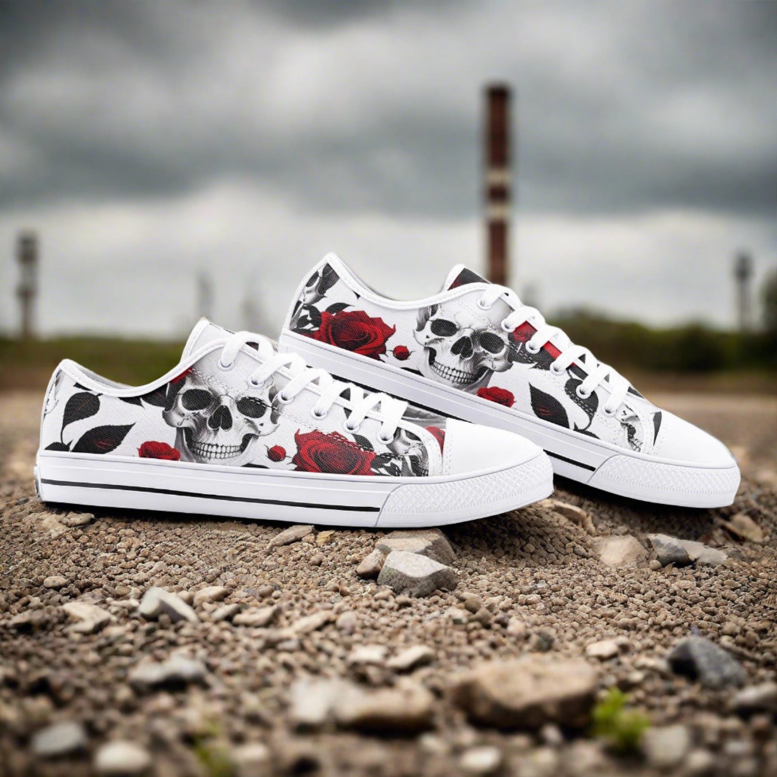 Skulls & Roses - Freaky Shoes®
