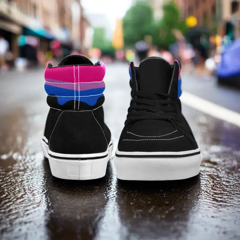 Pride LGBT Bi Flag Men - Freaky Shoes®