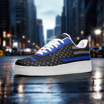 Thin Blue Line Flag - Freaky Shoes®