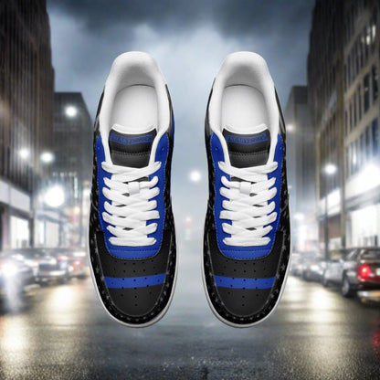 Thin Blue Line Flag - Freaky Shoes®