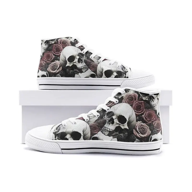 Skull Roses Love - Freaky Shoes®
