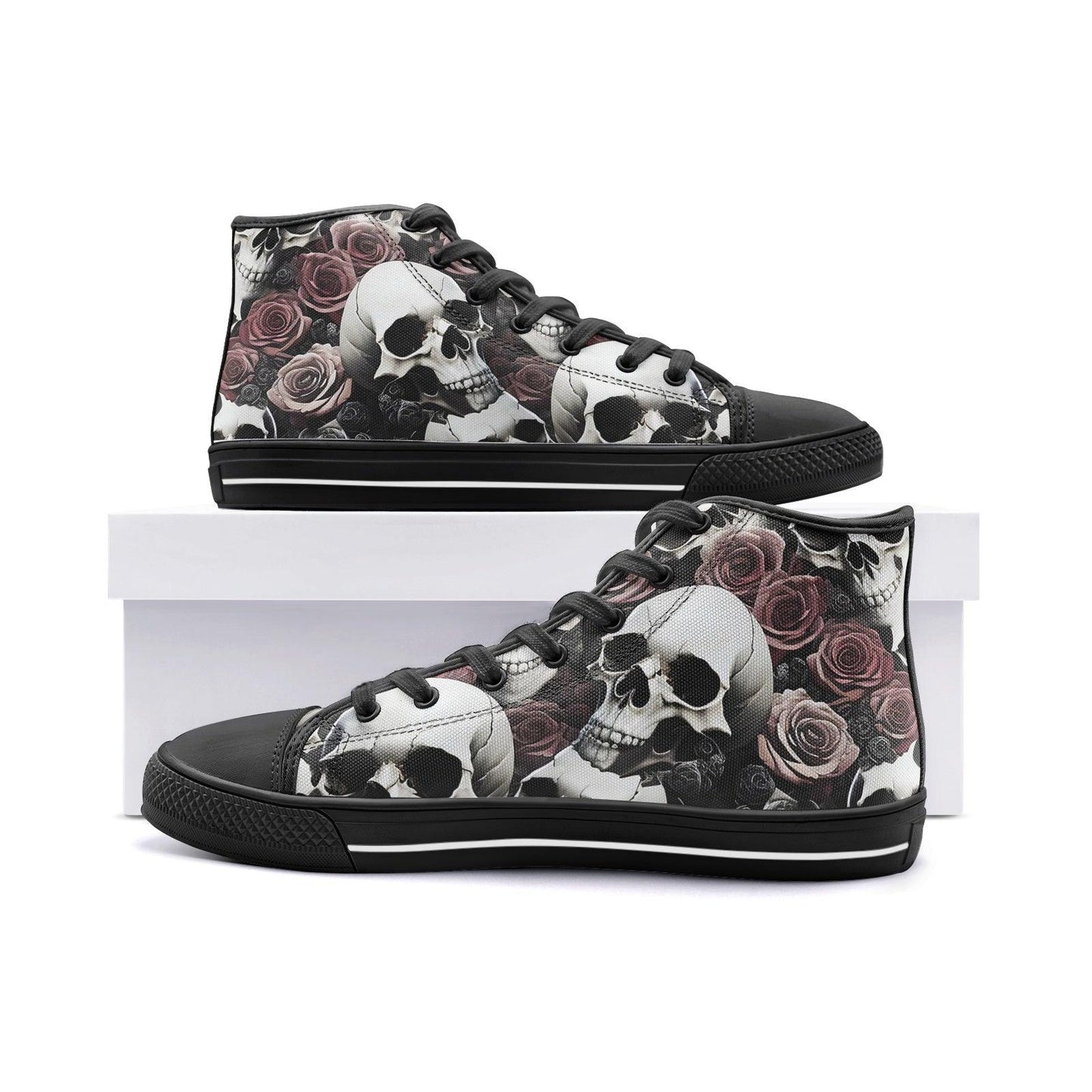 Skull Roses Love - Freaky Shoes®