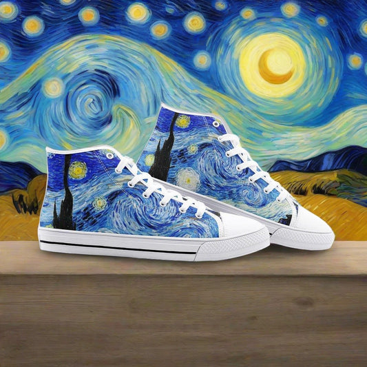 Cottagecore Mushroom Floral Green Cream Boho Bold Art - Freaky Shoes