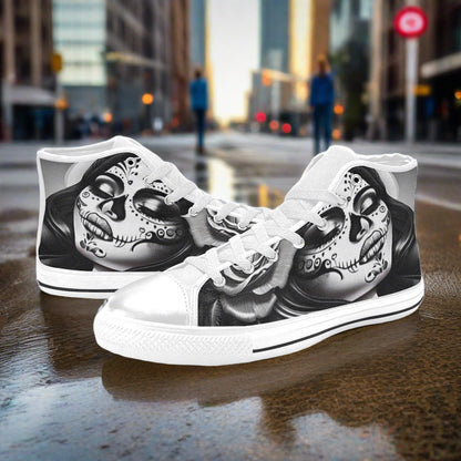 Sugar Skull Woman Men - Freaky Shoes®