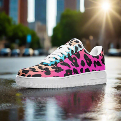Gradient Leopard Print - Freaky Shoes®