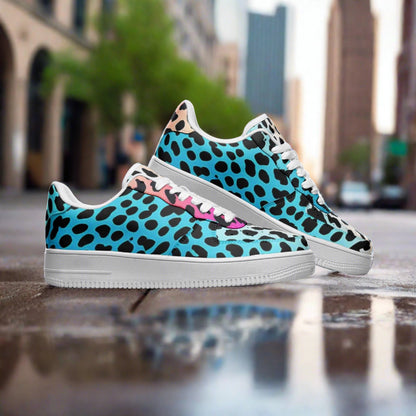 Gradient Leopard Print - Freaky Shoes®