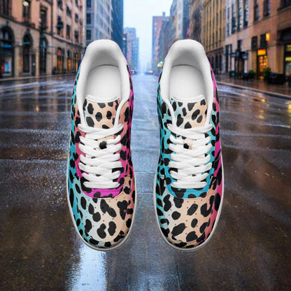 Gradient Leopard Print - Freaky Shoes®