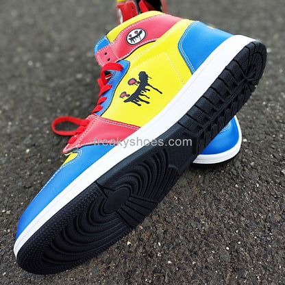 Freaky Shoes Blue Yellow - Freaky Shoes®