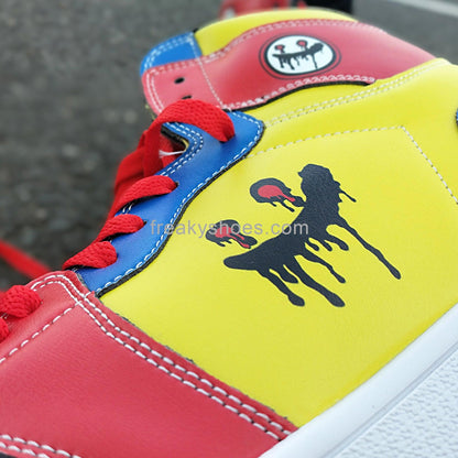 Freaky Shoes Blue Yellow - Freaky Shoes®